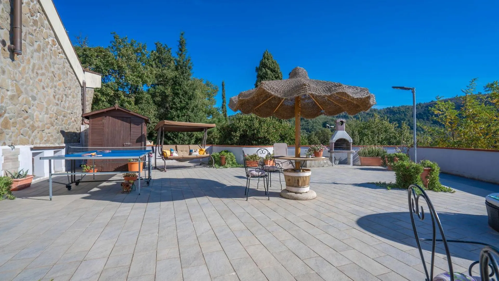 Bellavista Tuscany Apartment Panoramic Terrace Lamporecchio Italy