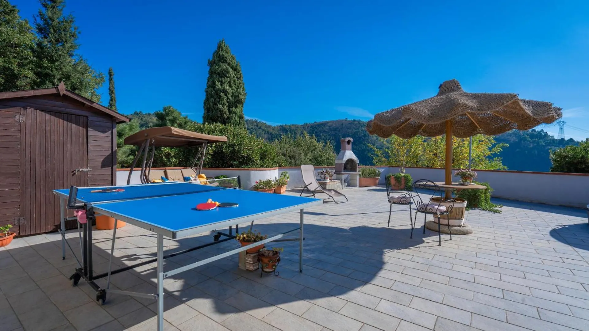 Bellavista Tuscany Apartment Panoramic Terrace Lamporecchio